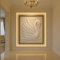 Ivory Swan Relief