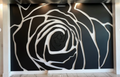 Linear Rose Mural